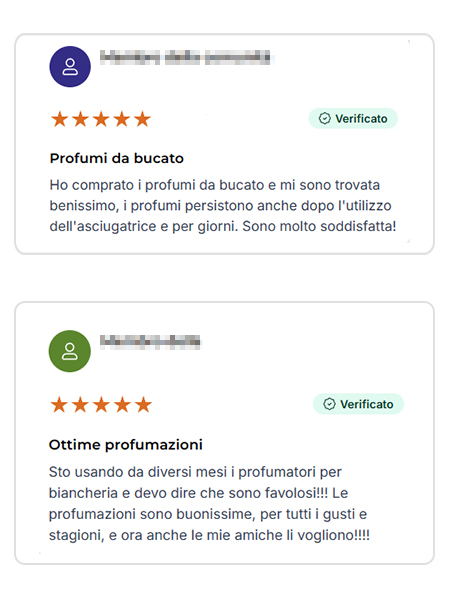 Recensione cliente Giovani 9