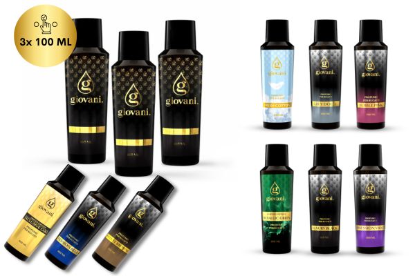 Il vostro conveniente pacchetto di profumi per il bucato 3 x 100 ml