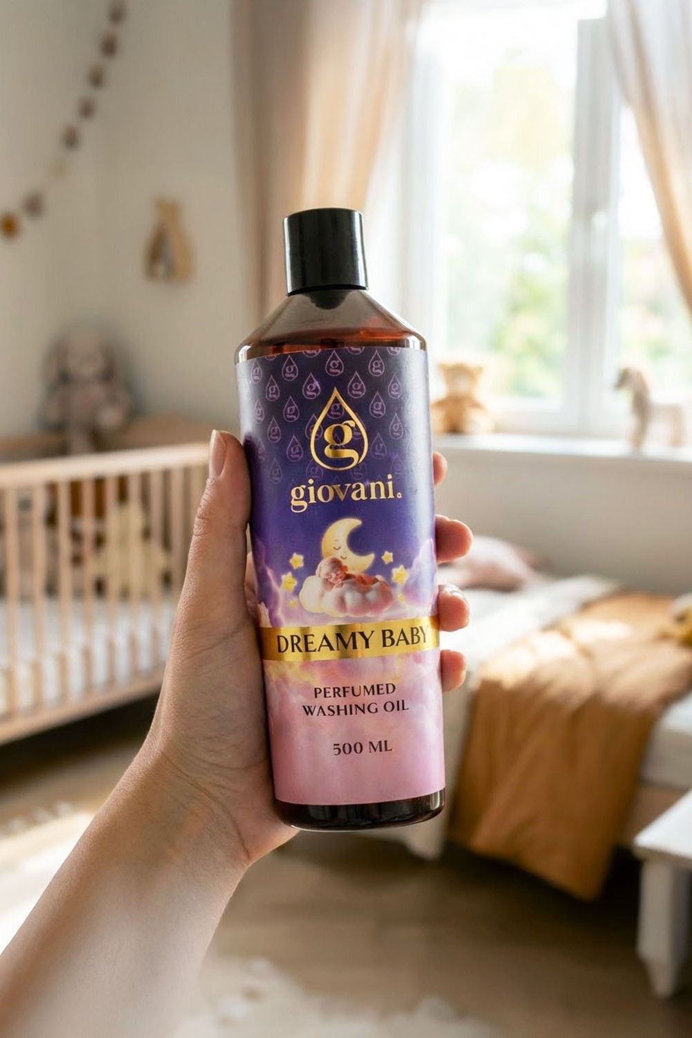 Giovani Olio profumato per il lavaggio DREAMY BABY