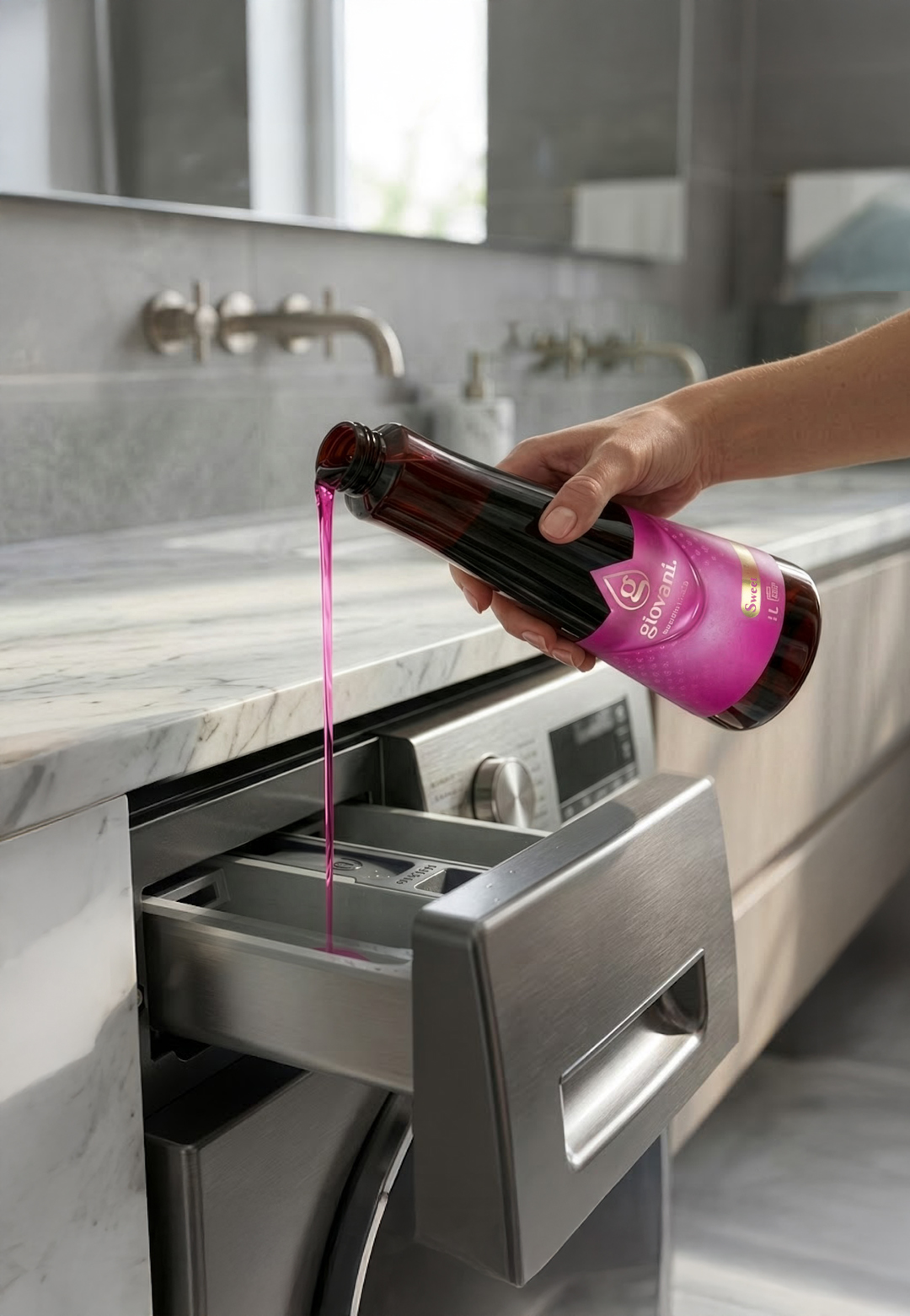 Giovani Gel detergente SWEET – lavaggio con dolce eleganza