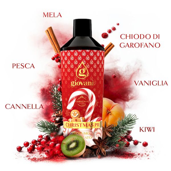 Ingredienti del profumo da bucato Christmas Pie di GIOVANI