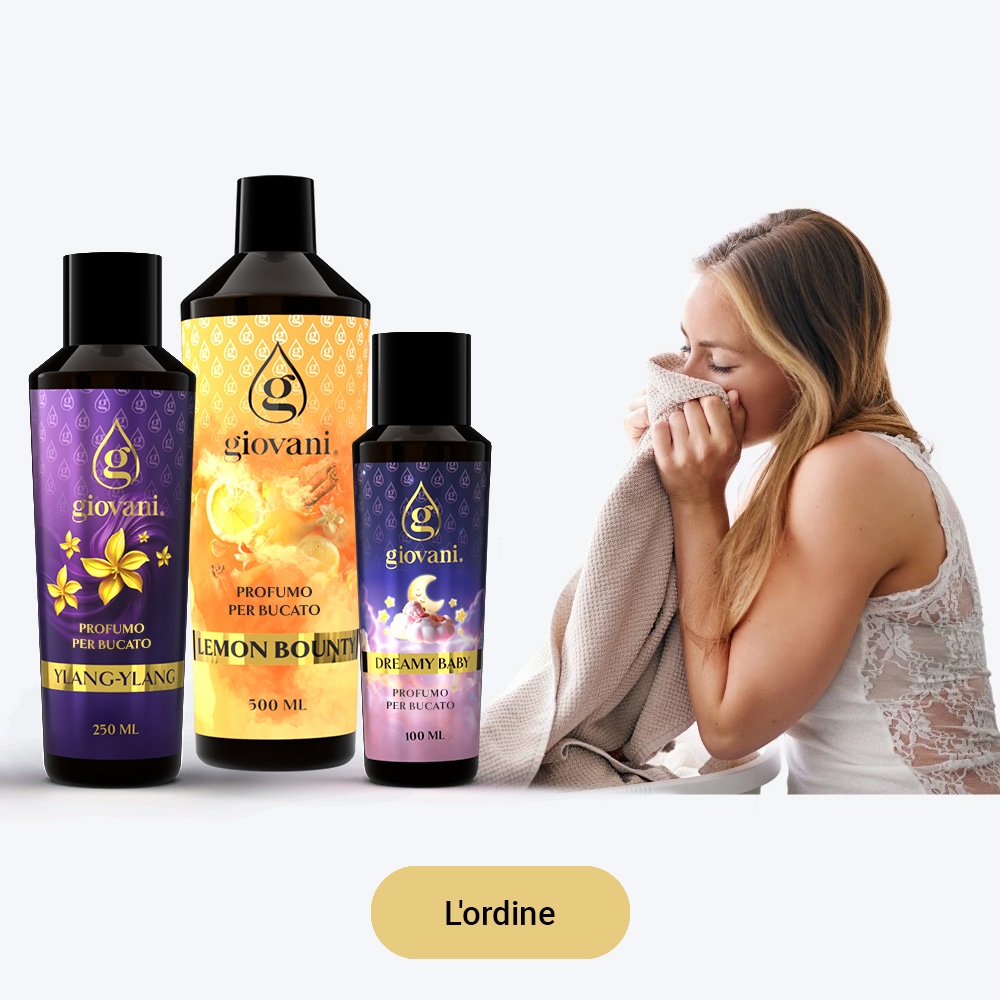 Giovani Profumi per il bucato che non svaniscono