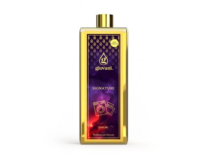 Olio profumo ammorbidenti Giovani Signature 500 ml