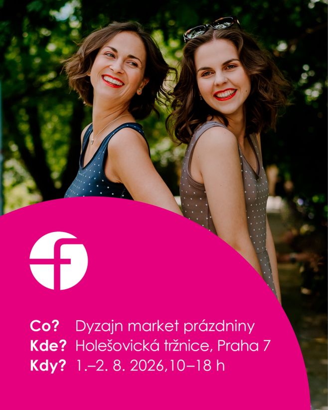 Tento víkend jsme na Dyzajn marketu prázdniny. Tak se na všechny návštěvníky těšíme. Určitě si přijeďte vyzkoušet nade...