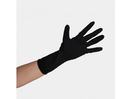 Jednorázové rukavice Black Mamba - nitrilové, černá