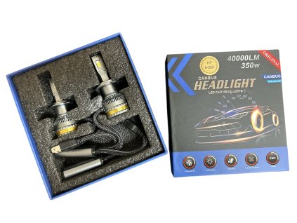 LED autožárovka CANBUS - H7 (40000LM) 350W