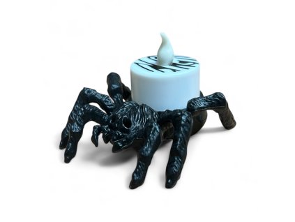 halloweenska-led-svicka-pavouk