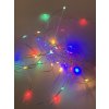 Venkovní vánoční mikro řetěz - Barevná 50 až 250 led (s časovačem)