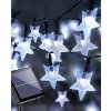 Venkovní vánoční  solární led osvětlení - Hvězdy 30 LED (5m)