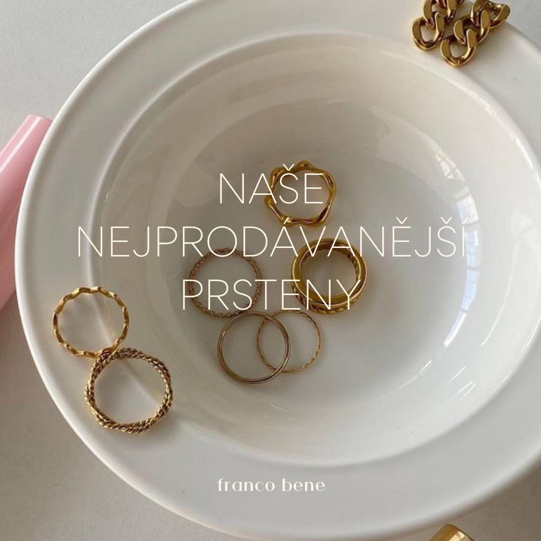 Naše nejprodávanější prsteny