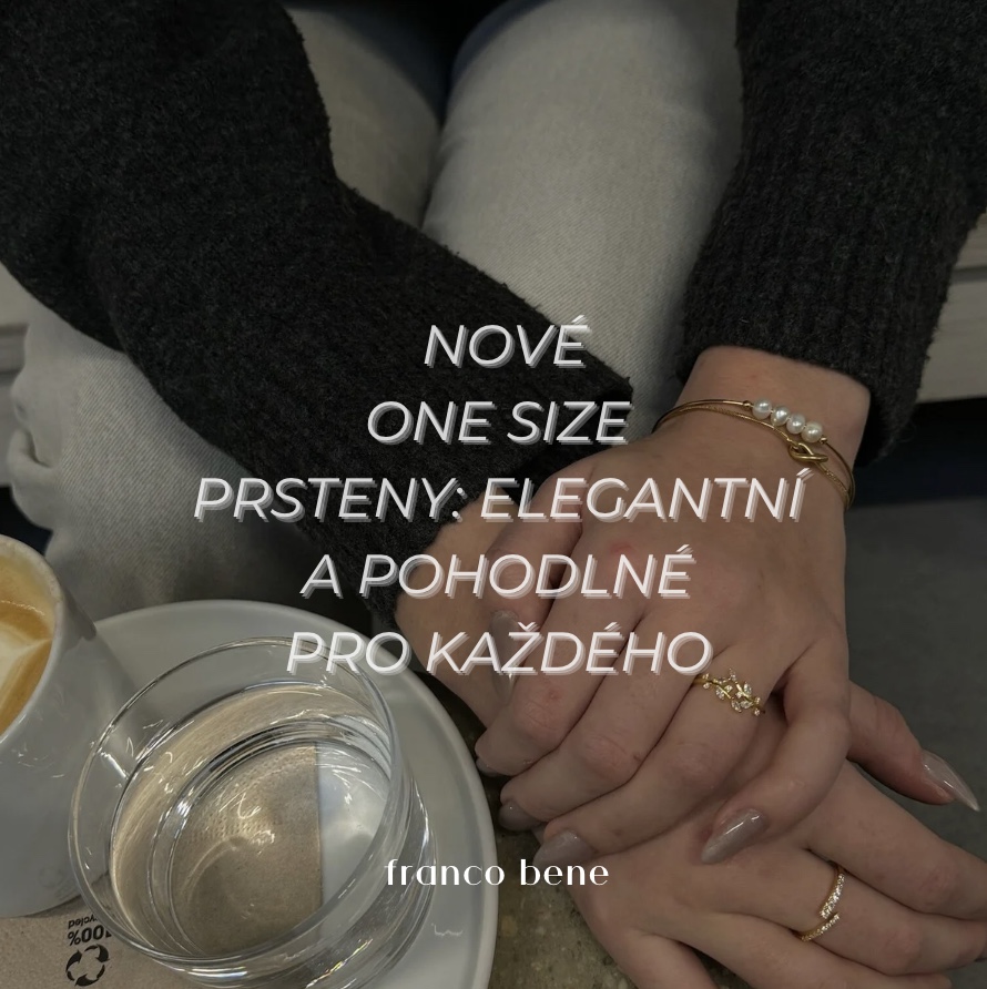 Nové One Size prsteny: Elegantní a pohodlné pro každého