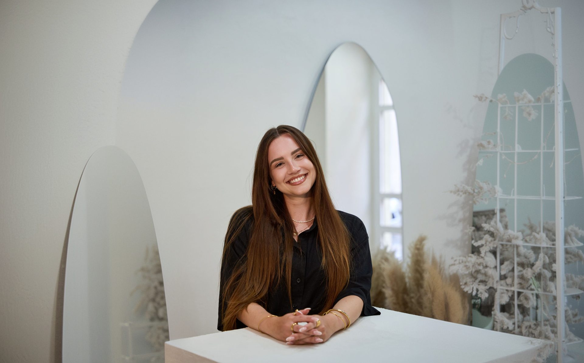 Nicole Váchová na prodejně franco bene