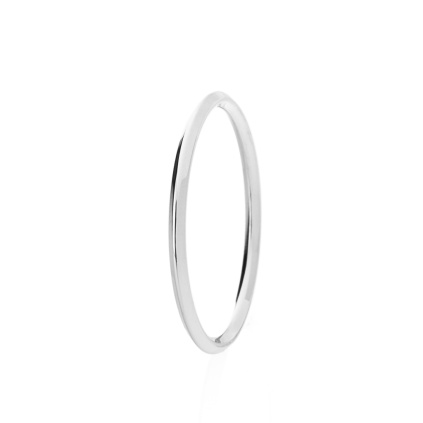 Jednoduchý prsten - stříbrný