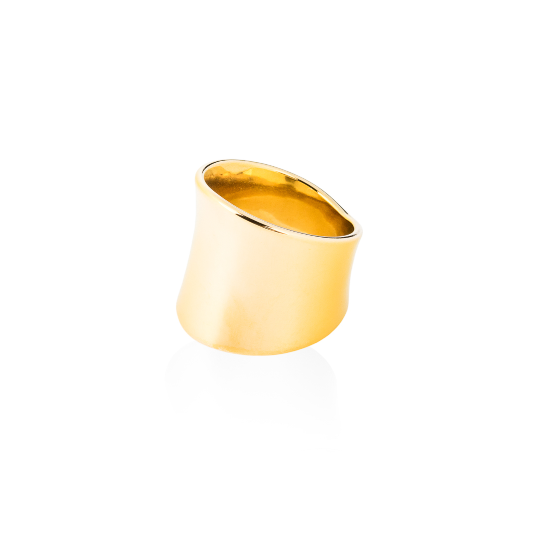 franco bene Iconic prsten - pozlacený | 2214 Velikost prstenu: 6 (52 mm)