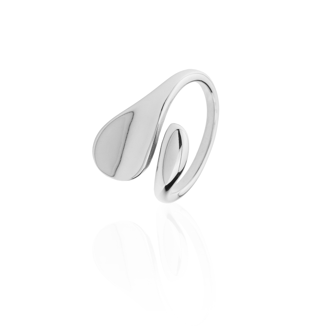 franco bene Twist prsten - stříbrný | 2261 Velikost prstenu: 6 (52 mm)