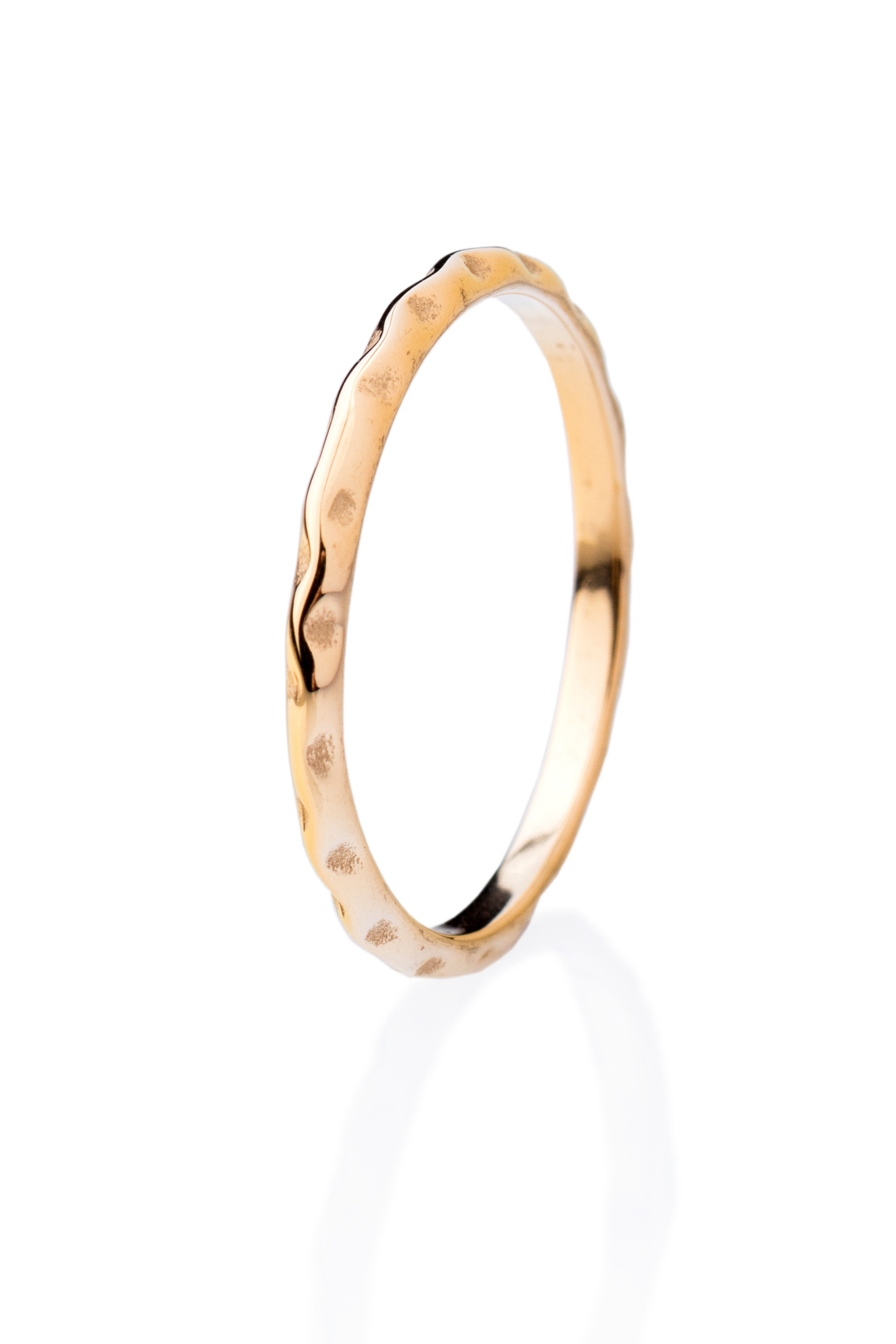 franco bene Dotted prsten - pozlacený | 377 Velikost prstenu: 6 (52 mm)