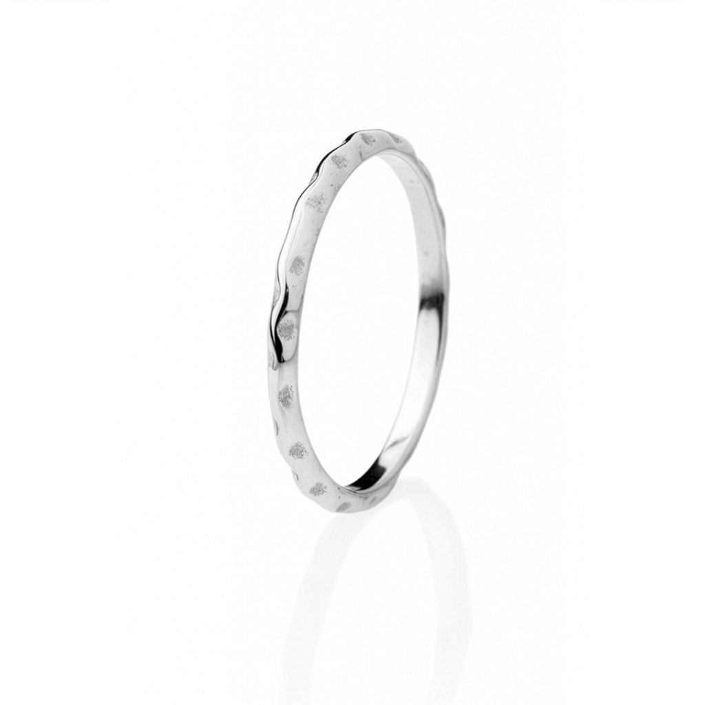 franco bene Dotted prsten - stříbrný Velikost prstenu: 6 (52 mm)