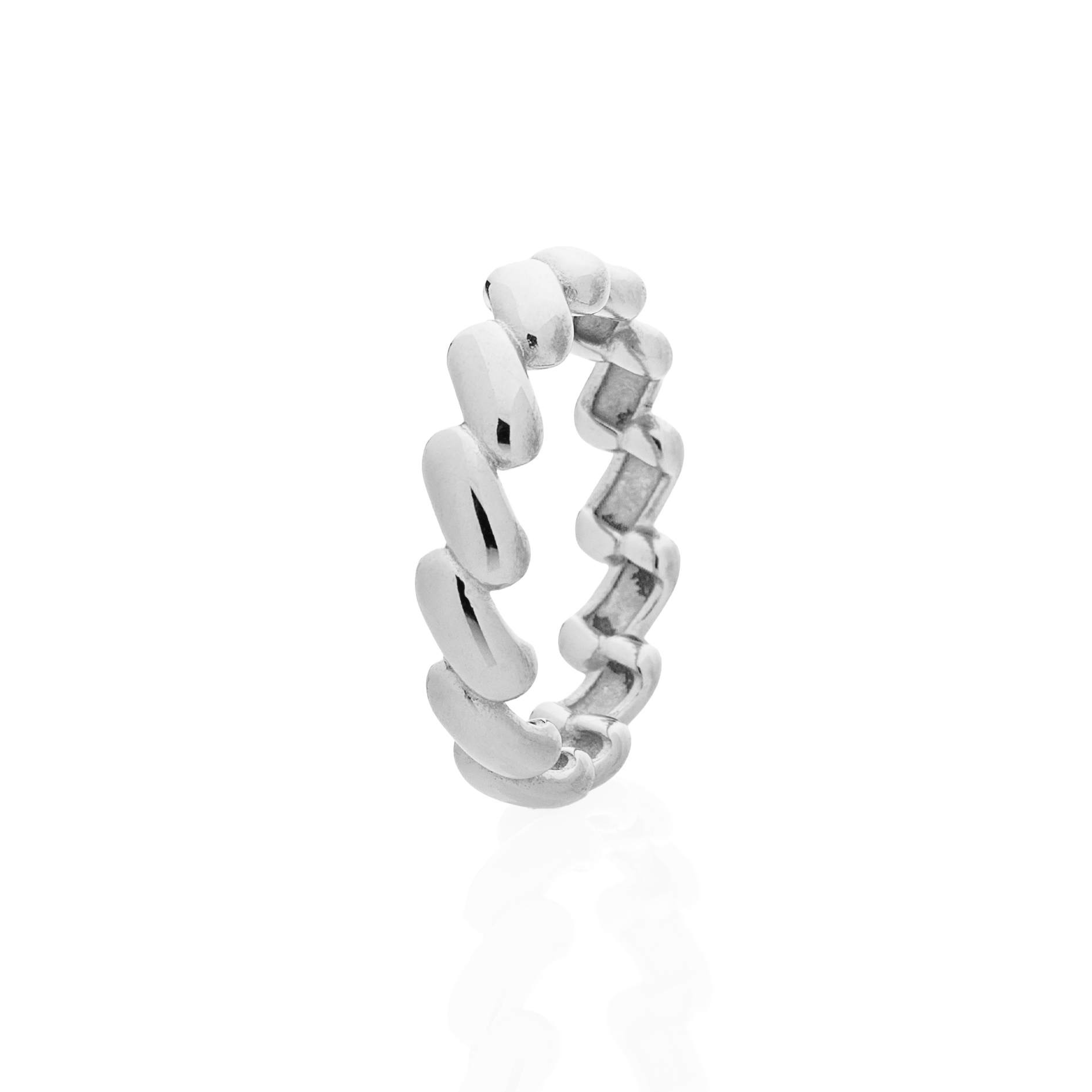 franco bene Lines prsten – stříbrný Velikost prstenu: 6 (52 mm)