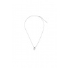 Náhrdelník s 2 přívěsky - stříbrný_1