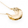 Náhrdelník se vzorovaným přívěskem - zlatý_1