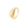 Spirální prsten - zlatý