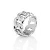 Chain prsten - stříbrný