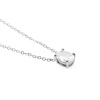Stříbrný náhrdelník s přívěskem kamene