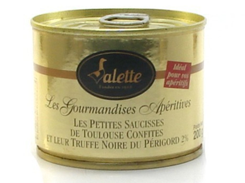 Petites saucisses de Toulouse aux truffes noires
