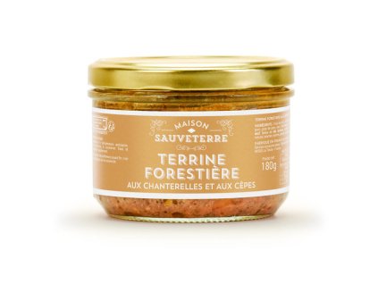 Terrine Forestiere Aux Chanterelles Aux Cepes
