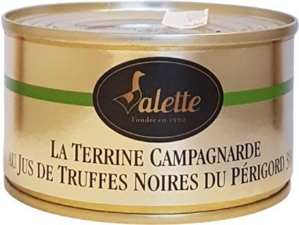 Valette Terrine de campagnarde jus de truffe 130g