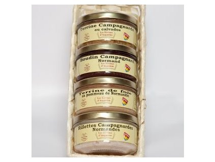 Corbeille découverte aux 4 verrines 150g