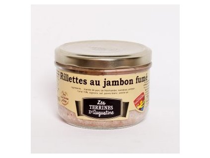 Rillettes au jambon fumé 190g