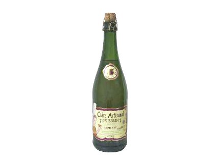 cidre artisanal le brun demi sec