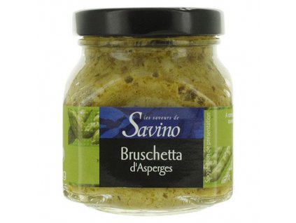 Bruschetta d'asperges vertes