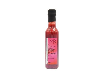 RASPBERRY PULP VINEGAR BOTTLE 25CL - VINAIGRE DE FRAMBOISE