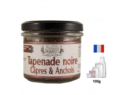 Tapenade Noire Capres Anchois
