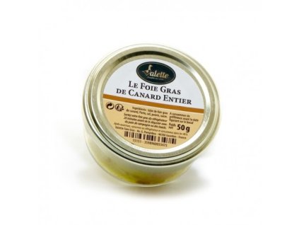 CELÁ KACHNÍ FOIE-GRAS 50G SKLO - LE FOIE GRAS DE CANARD ENTIER 50 G