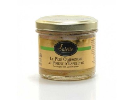 COUNTRY PAŠTIKA S JIHOZÁPADNÍMI CHILLI PAPRIČKAMI 180G - LE PÂTÉ CAMPAGNARD AU PIMENT DU SUD-OUEST 180G