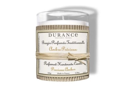 bougie parfumee ambre precieux