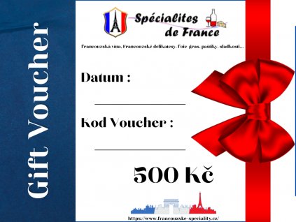 DÁRKOVÝ KUPON V HODNOTĚ 500 KČ
