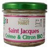 BIO 90 g Saint Jacques Crème et Citron