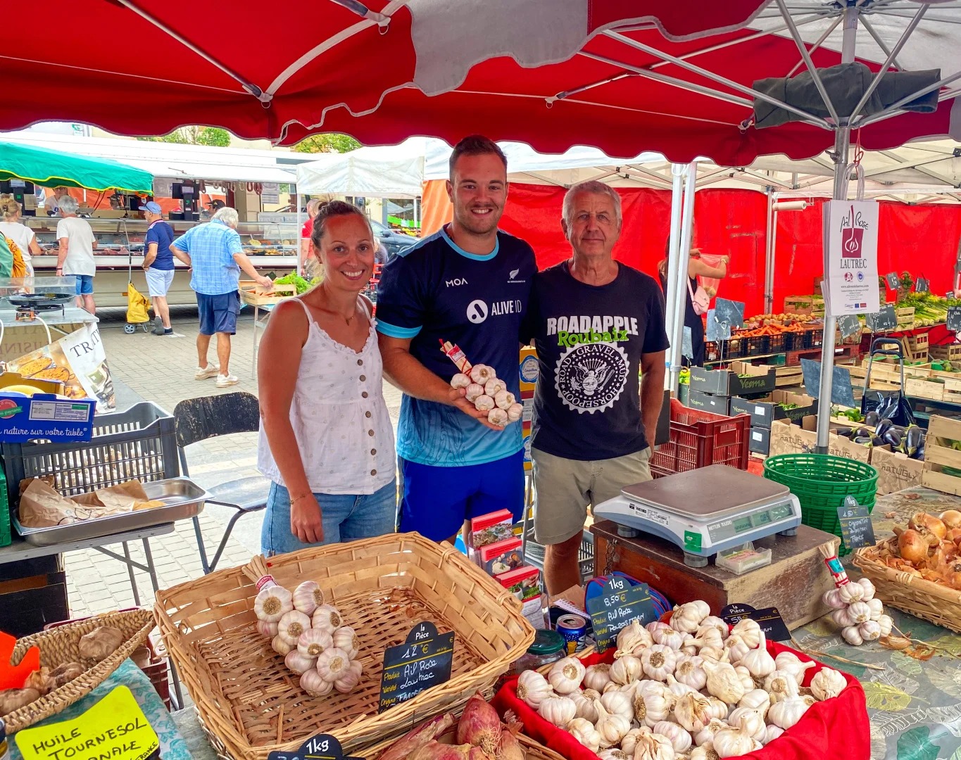 Farmářské produkty z jižní Francie
