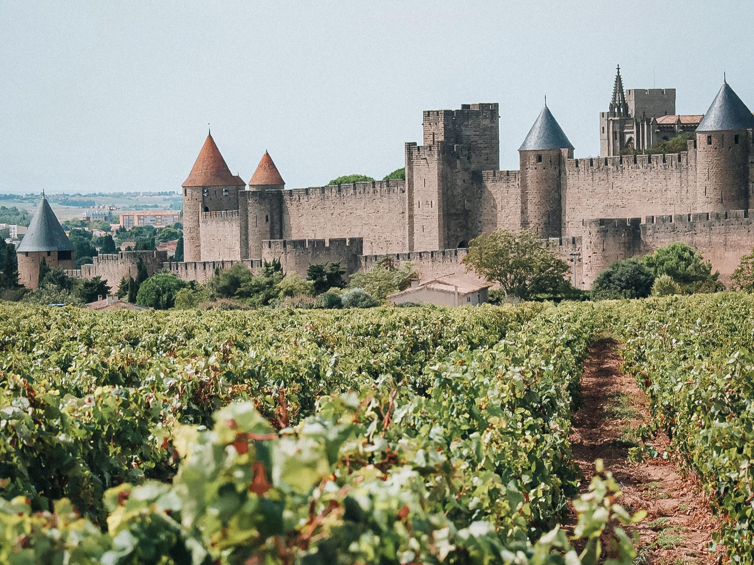 Hrad Carcassonne