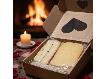 Valentýnský "dárkový box srdce" pro gurmány