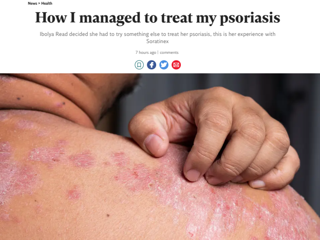 Jak se mi podařilo vyléčit lupénku