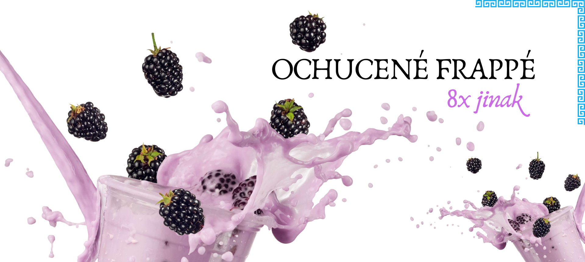 Ochucené frappé 8x jinak