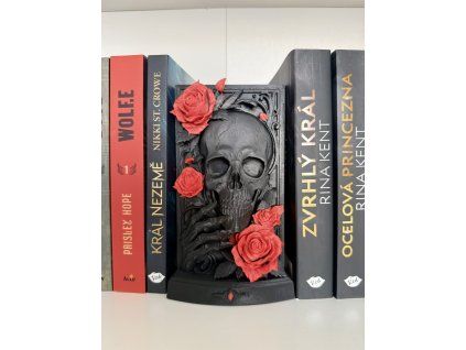 Book Nook | Lebka a rudé růže