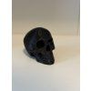 Černá lebka | Gotická dekorace do knihovny („Dark Skull“)