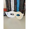 Benátská elegantní maska („Masquerade Ball“) - Bílá