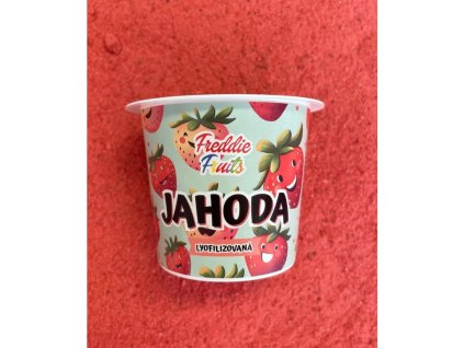 Lyofilizované jahodové kousky - 20g